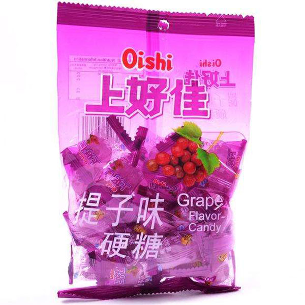 上好佳硬糖提子/青苹果味100g